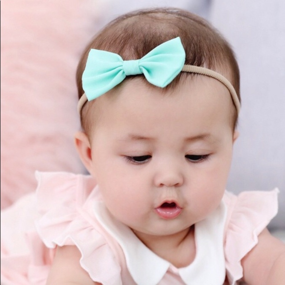 New Set 3 Bow Baby Toddler Girl Headbands - Picture 2 of 6